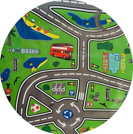 Rond tafelzeil autowegen Europa (140cm) 
