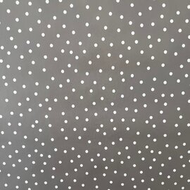Tafelzeil grey Bubbles