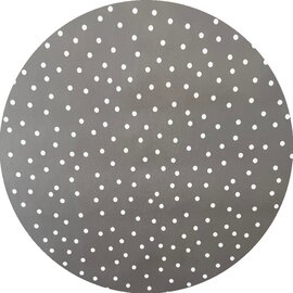 Rond tafelzeil grey Bubbles (140cm)