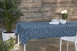 Buiten tafelkleed Milflores dark