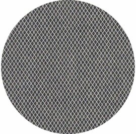 Rond wasbaar gecoat tafelzeil Dylan antraciet  (140 cm)