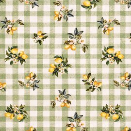 Wasbaar gecoat tafelzeil Limea