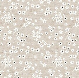 50x140cm Restje gecoat tafelzeil Milflores (wasbaar)