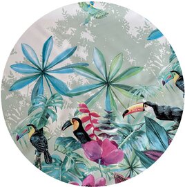 Groot rond tafelzeil toekan (160cm)