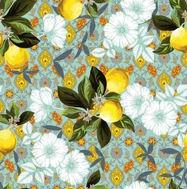 40x140cm Restje tafelzeil Mediterraans