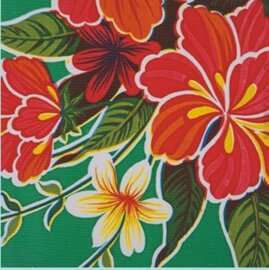 55x120cm Restje Mexicaans tafelzeil fortin groen