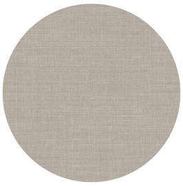 Groot rond tafelzeil linnux beige (180cm)