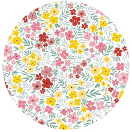 Rond tafelzeil Flora Festival (140cm) 