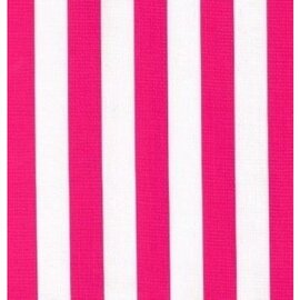 30x120cm Restje Mexicaans tafelzeil strepen roze
