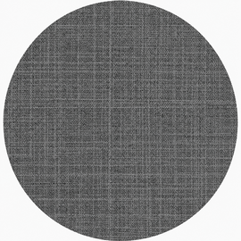 Rond tafelzeil tweed antraciet (140cm)