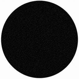 Rond wasbaar gecoat tafelzeil Lyra zwart (140 cm)