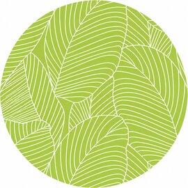Rond tafelzeil exotic Green (140cm) 