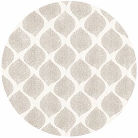 Rond tafelzeil brown leaf