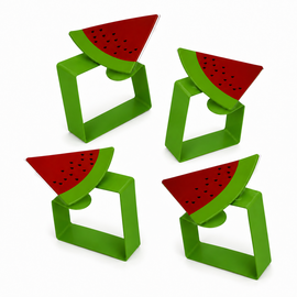 Tafelkleedklemmen watermeloen set 4 stuks