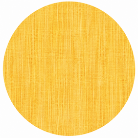 Rond tafelzeil tweed geel/oranje (140cm)