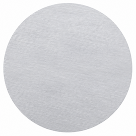 Rond tafelzeil rvs look (137cm)