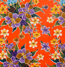 40x120cm Restje Mexicaans tafelzeil fortin oranje