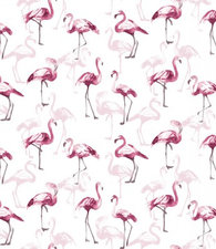 Tafelzeil flamingoland roze