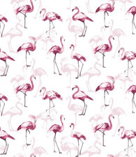 Ovaal tafelzeil flamingoland roze