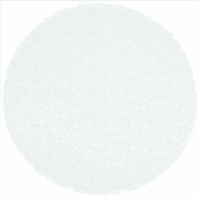 Rond buiten tafelkleed 160cm schuimvinyl ijs blauw (dikke kwaliteit)