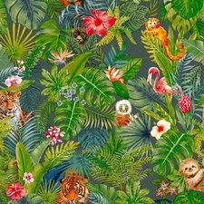 40x140cm Restje tafelzeil welcome to the jungle