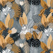 Tafelzeil tijger jungle oranje