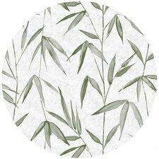 Groot rond tafelzeil Bamboe naturel (160cm)