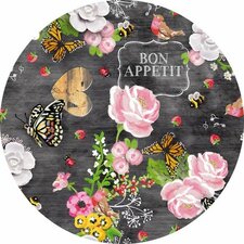 Rond tafelzeil bon appetit (160cm)