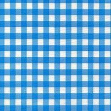 Mexicaans tafelzeil ruitjes blauw