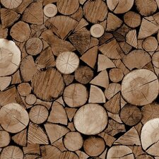 SALE tafelzeil hout boomstam 185x140cm