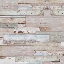 Wasbaar tafelzeil steigerhout 