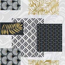 Ovaal tafelzeil feng shui patchwork