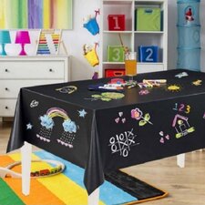 Schoolbord tafelzeil zwart 140cm breed