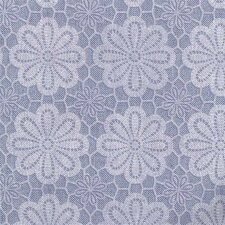 Tafelzeil vintage bloemen blauw
