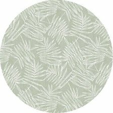 Groot rond tafelzeil bamboe oud groen (160cm)
