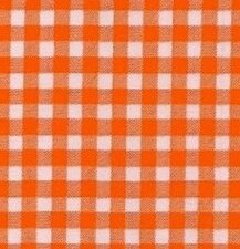 35x120cm Restje Mexicaans tafelzeil ruitjes oranje