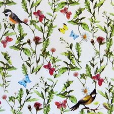 Tafelzeil vogels en vlinders