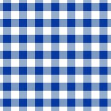 Tafelzeil grote ruit blauw
