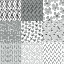 Tafelzeil patchwork grijs