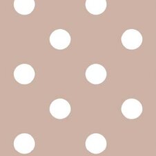 Tafelzeil desert taupe met stippen