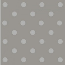 Ovaal tafelzeil stippen lichtgrijs/beige Paty