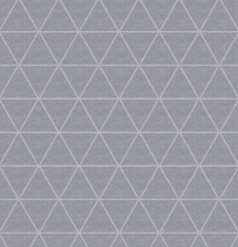 Wasbaar tafelzeil Triangle grijs