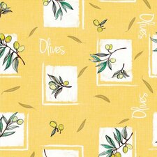Tafelzeil olives geel