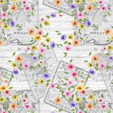 Tafelzeil bloemenguirlande