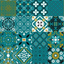 SALE tafelzeil Spaanse tegeltjes 250x140cm B-keus