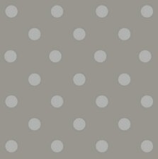 Tafelzeil stippen lichtgrijs/beige Paty
