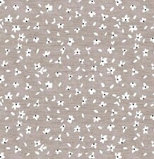 Wasbaar gecoat tafelzeil Celia taupe
